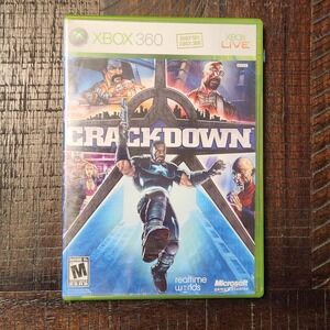 Crackdown Xbox 360 Game - Microsoft Studios - Action Adventure Open World‎